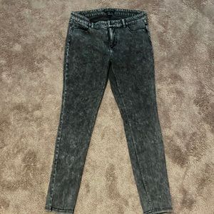 Forever21 Gray Stonewash Jeggings Size 14